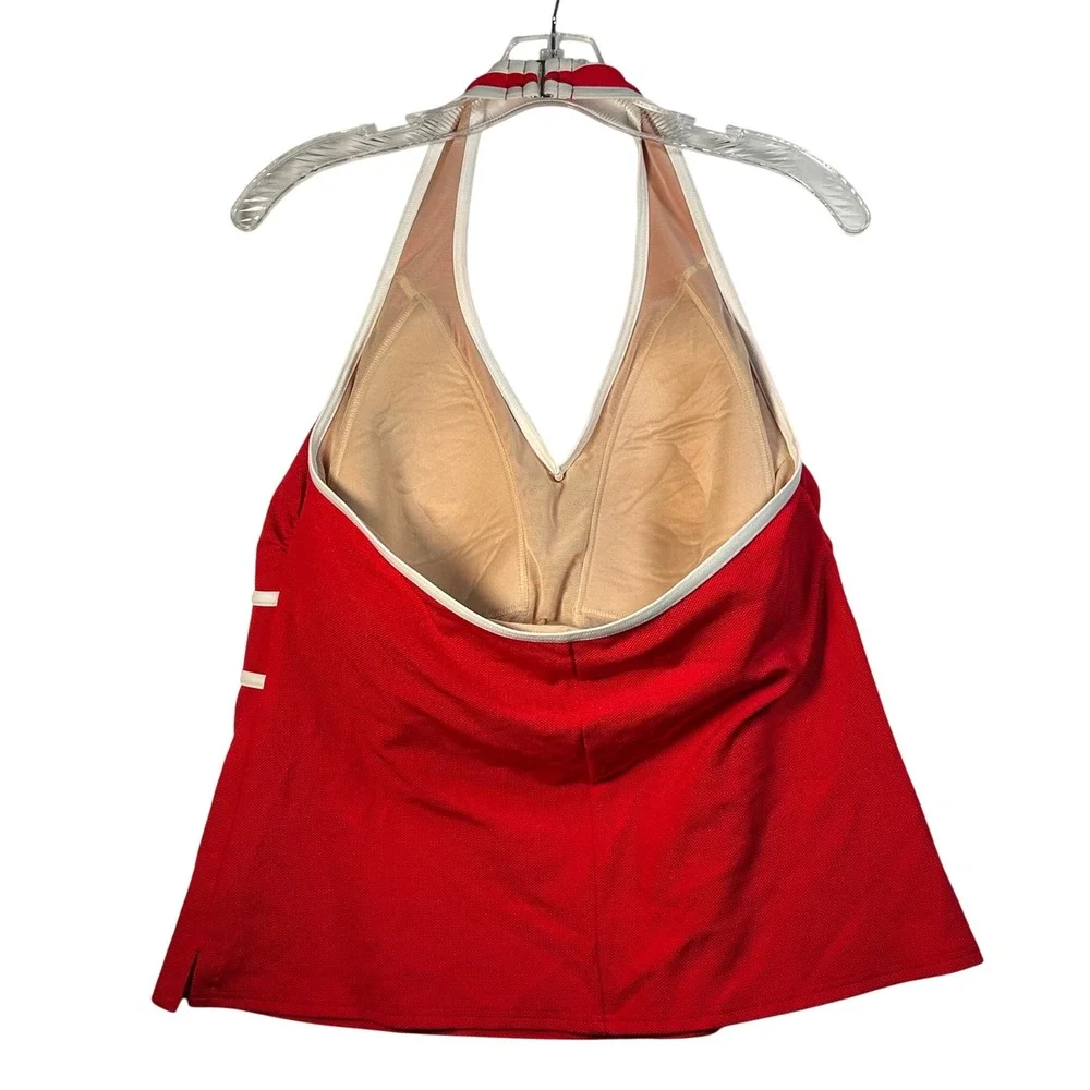 Lands End vibrant red